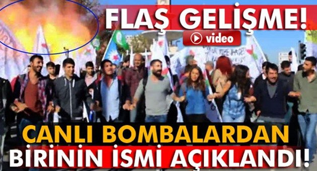 Canlı Bombalardan Birinin İsmi Açıklandı