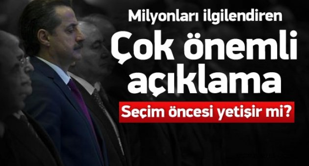 Bakan Çelik'ten Özel Açıklamalar