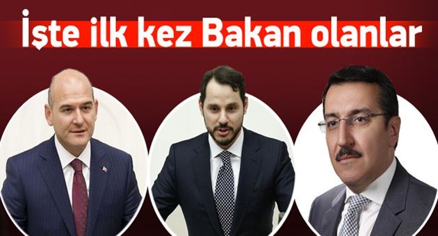 Çiçeği Burnunda Bakanlar