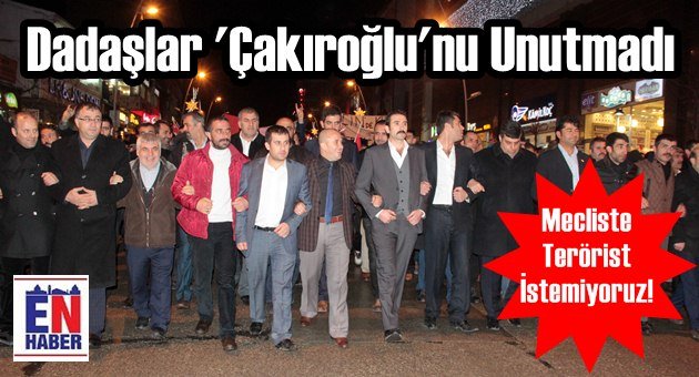 Dadaşlar Teröre Karşı Tek Yürek
