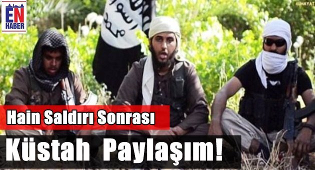 DAEŞ'ten Küstah Paylaşım!
