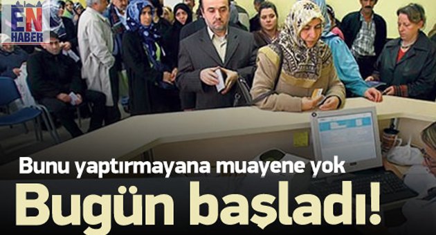 Damar Okuma Sistemi Yeniden Yürürlükte