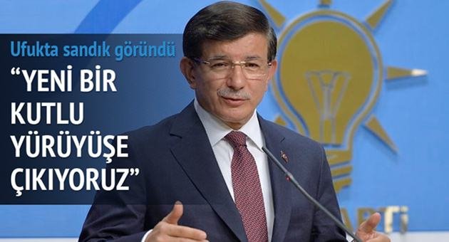 Davutoğlu Seçimi İşaret Etti