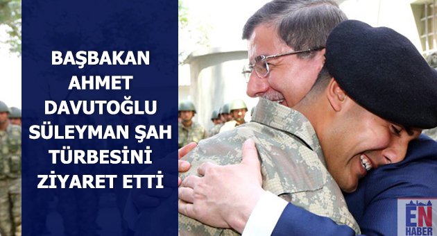Davutoğlu Süleyman Şah Türbesini Ziyaret Etti