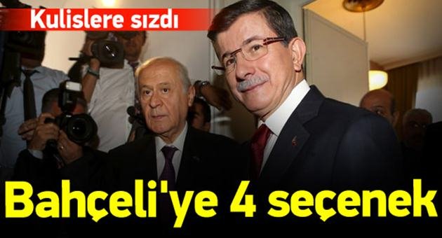 Davutoğlu'nun Teklifleri Sızdı