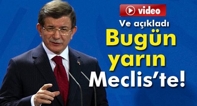 Davutoğlu'dan Dokunulmazlık Açıklaması