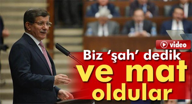 Davutoğlu'ndan Muhalefete Sert Tepki