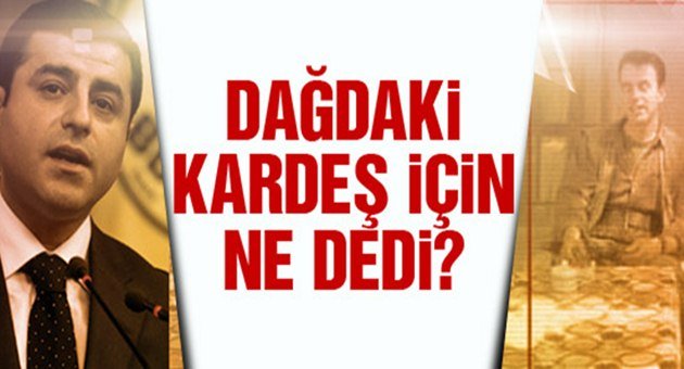 Demirtaş Cevap Veremedi