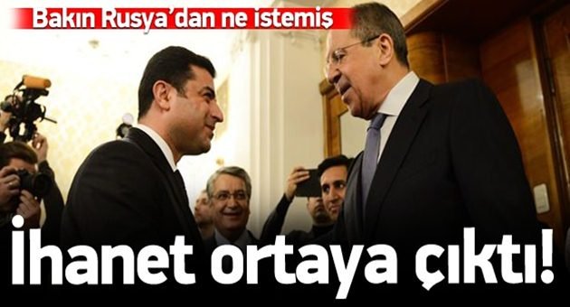 Demirtaş'ın İhanet Görüşmesi