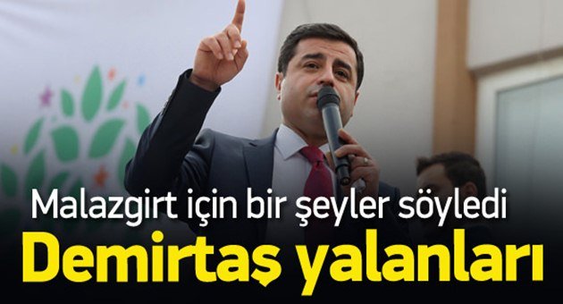 Demirtaş'tan Yalan Dolan Salvolar