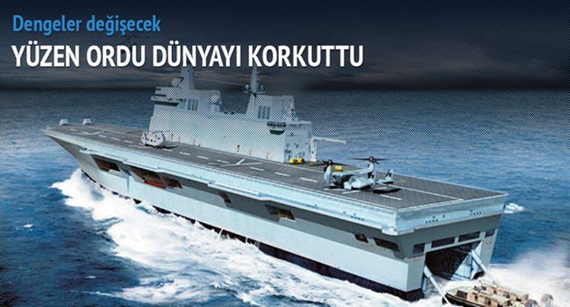 Denize İnmeden Dünyaya Korku Saldı