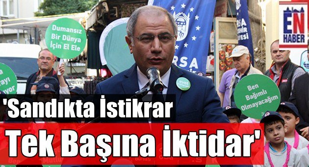 Efkan Ala'dan İstikrar Vurgusu