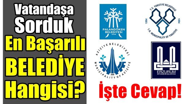 En Başarılı Belediye Anketimiz Sonuçlandı
