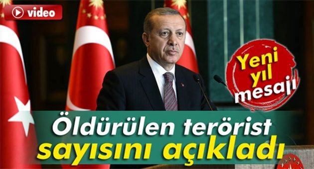 Cumhurbaşkanı Erdoğan Sayı Verdi