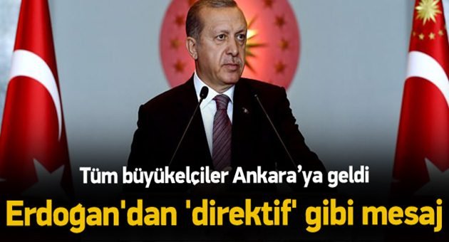 Erdoğan Hepsini Çağırdı