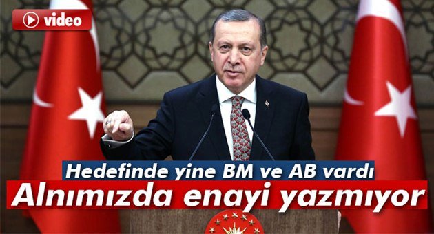 Erdoğan Mesaj Vermeye Devam Ediyor
