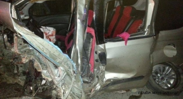 Erzurum- Aşkale Yolunda Kaza: 1 Ölü