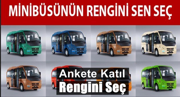 Erzurum Büyükşehir'den Minibüs Anketi