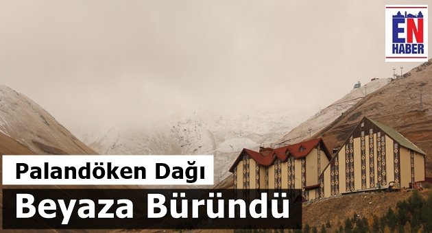 Erzurum'a Mevsimin İlk Karı Yağdı