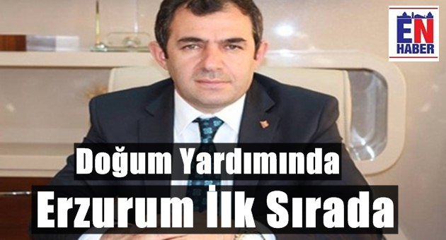 Erzurum'da 7 bin 411 kişiye Doğum Yardımı