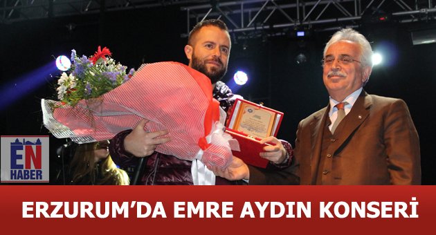 Erzurum'da Emre Aydın Konseri