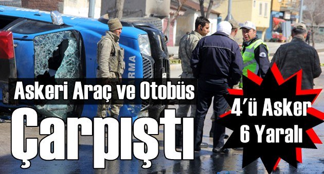Erzurum'da Feci Kaza, 6 Yaralı