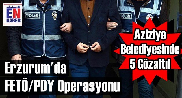 Erzurum'da FETÖ/PDY Operasyonu, 30 Gözaltı