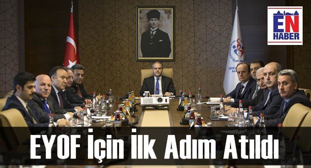 EYOF'un İlk Toplantısı Anakara'da Yapıldı