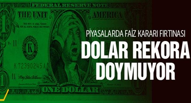 Faiz Sabit Kaldı, Dolar Çıldırdı!