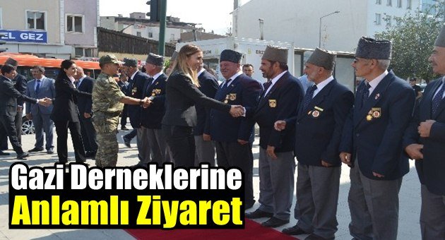 Gazi Derneklerine Anlamlı Ziyaret
