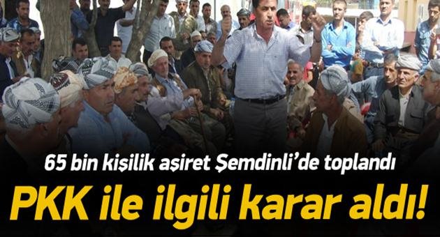 Gerdi Aşireti PKK'ya Tavrını Koydu