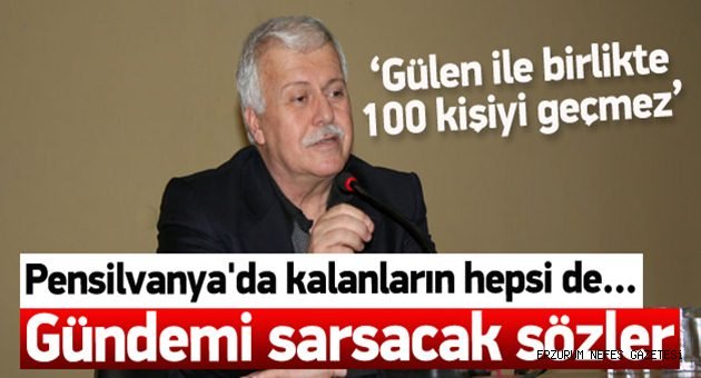 Gülerce'den Bomba Açıklamalar