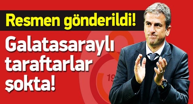 Hamzaoğlu Resmen Gönderildi