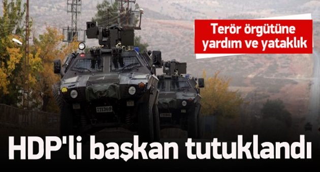 HDP'li Başkan Tutuklandı