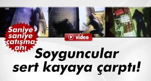 Soygun Anı Kameraya Yansıdı