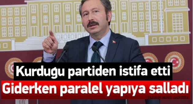 İdris Bal Biterken, Paralel Yapıya Salladı