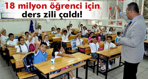 İlk Ders Zili Bugün Çaldı
