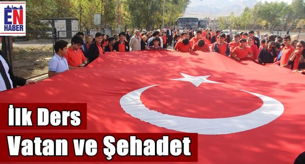 İlk Ders Vatan ve Şehadet