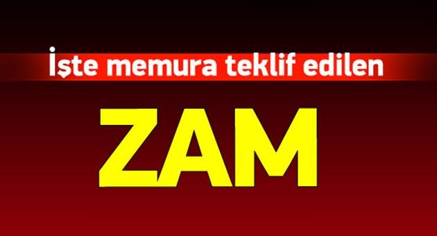 İşte Hükumetin Zam Önerisi