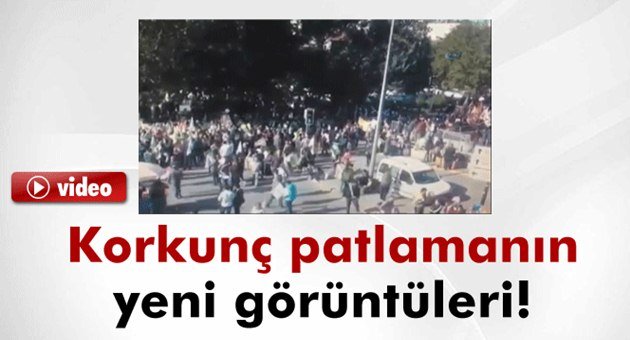 İşte Patlama Anı ve Sonrası!