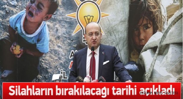 İşte Silahların Bırakılacağı Tarih