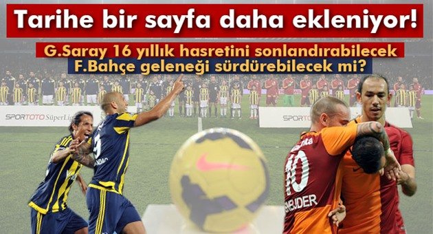 Kadıköy'de Dev Derbi!