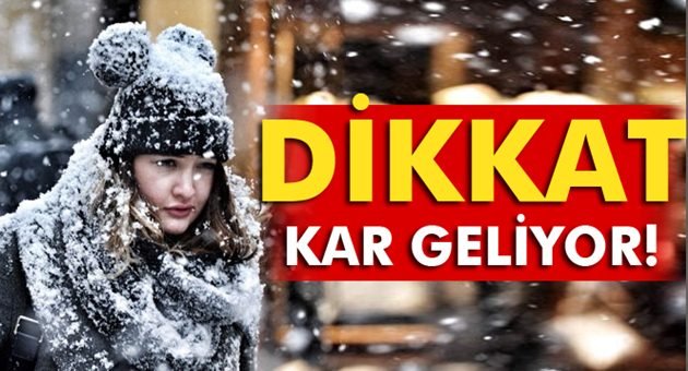 Kar Geri Geliyor!