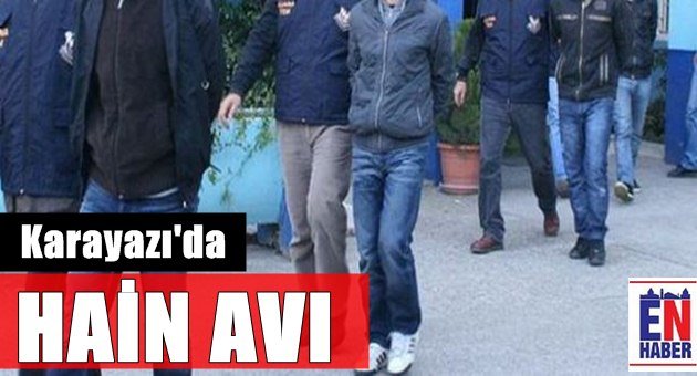 Karayazı'da Hainler Tutuklandı
