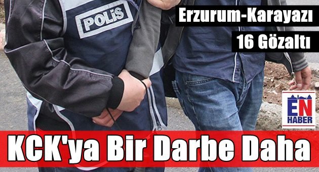 Karayazı'da KCK Operasyonu