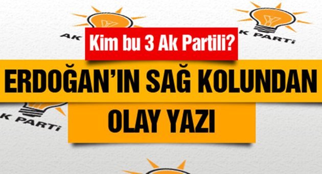 Kim Bu AK Partili Vekiller?