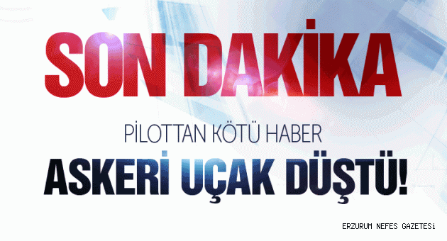 Konya'da Askeri Uçağımız Düştü!