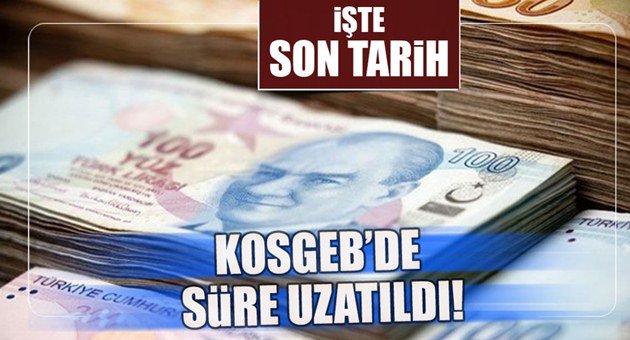 KOSGEB Faizsiz Kredi Başvuru Tarihini Uzattı