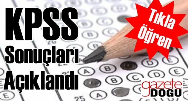 KPSS Yerleştirme Sonuçları Açıklandı