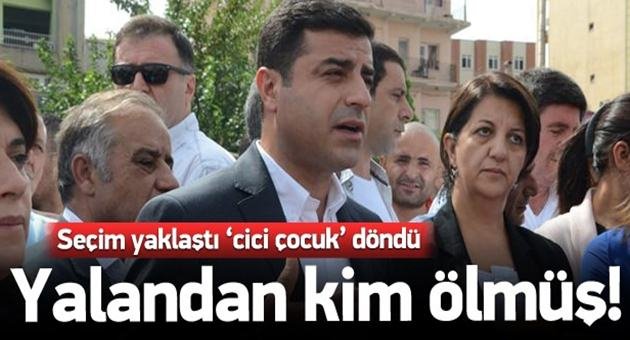 'Kurt Adam' Demirtaş, İnsana Dönüştü!